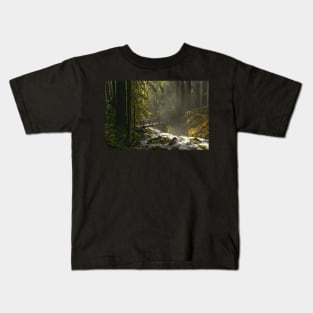 Bridge Through The Forest Kids T-Shirt